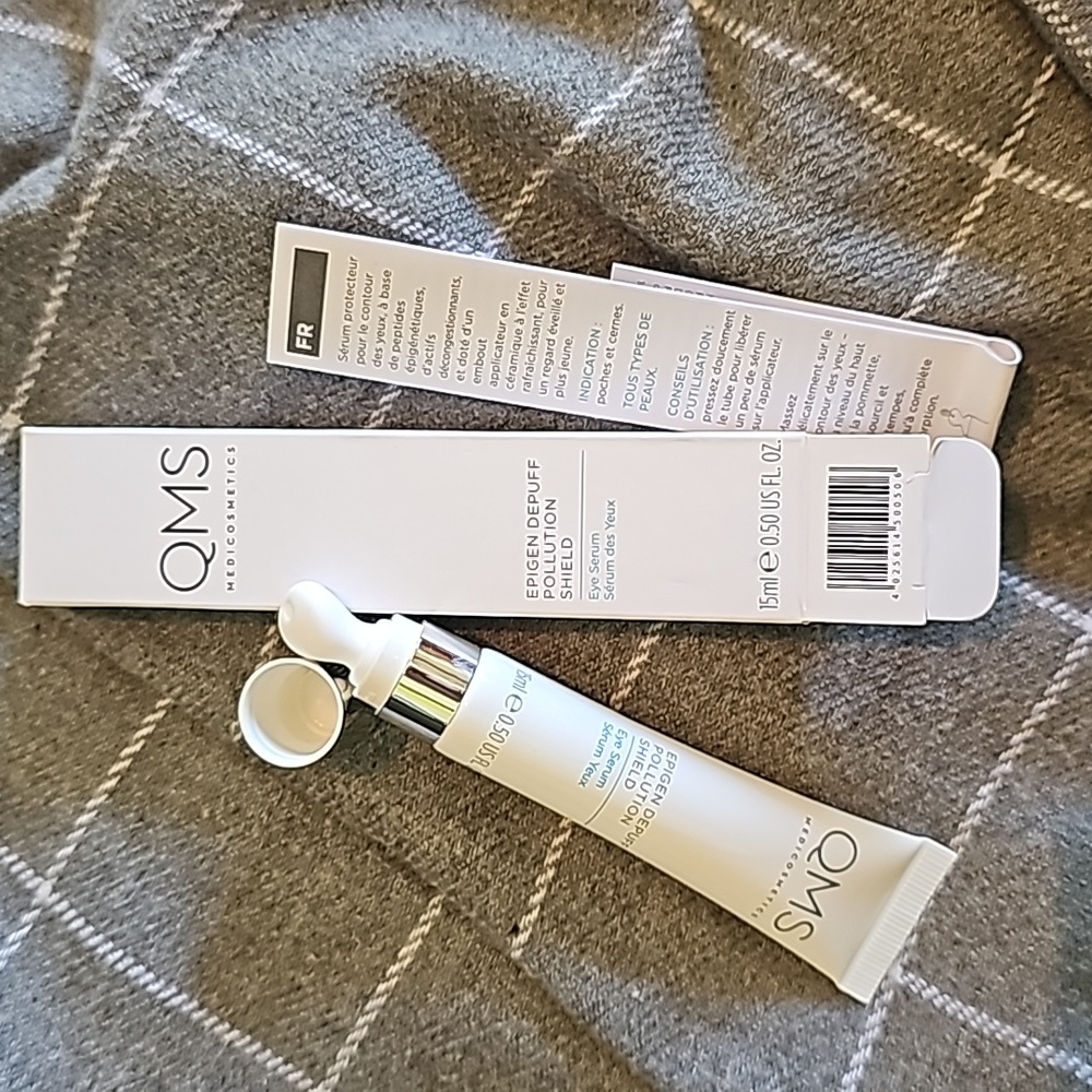 Qms epigen depuff pollution shield eye serum NEW